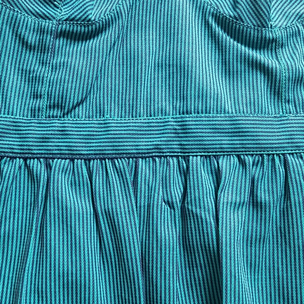 Green Striped Dress - Picture 2 of 8